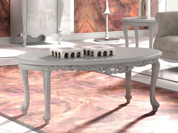 SMERALDO - Oval wooden coffee table by CASA +39 - view 2
